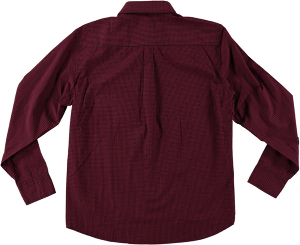 Cabano Mustang Clemens Gingham Check Shirt 12319 K Red