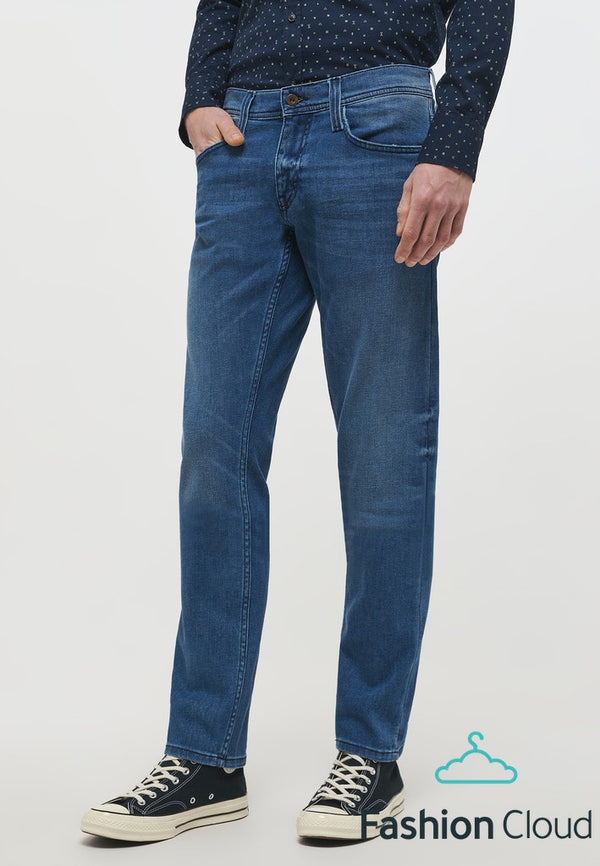 cabano Mustang Oregon Tapered Jeans 543 R Light Blue