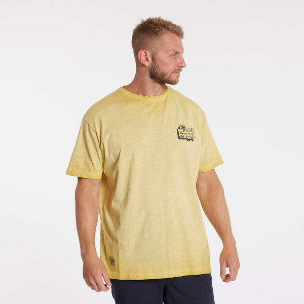 Cabano North 56.4 Cool Dyed T-Shirt 41324 Y K Yellow