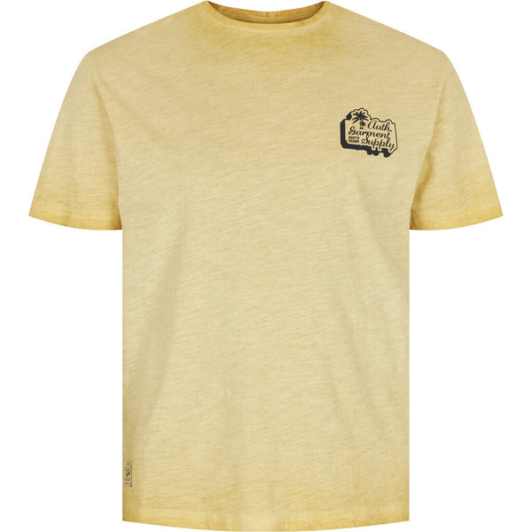 cabano North 56.4 Cool Dyed T-Shirt 41324 Y K Yellow