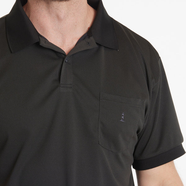 Cabano North 56.4 Cool Effect Polo 33165 K Dark Grey