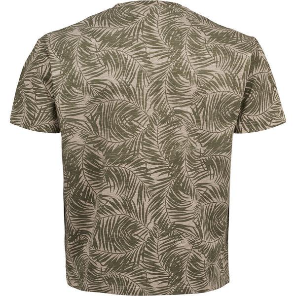 Cabano North 56.4 Leaf Rint T-Shirt 41322 G K Green
