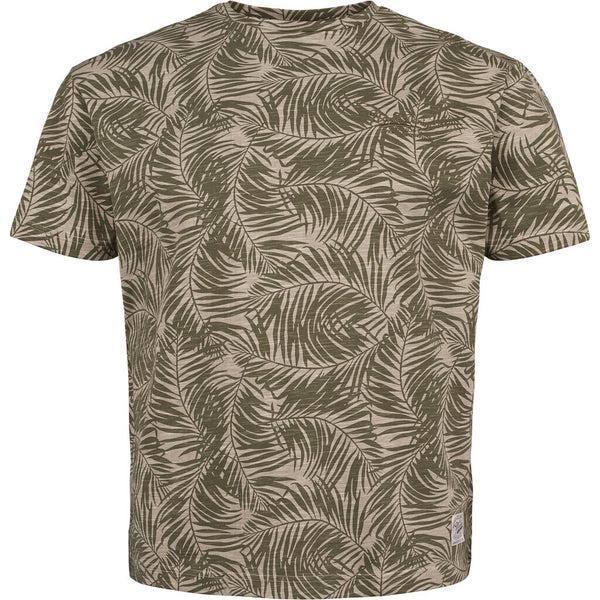 cabano North 56.4 Leaf Rint T-Shirt 41322 G K Green