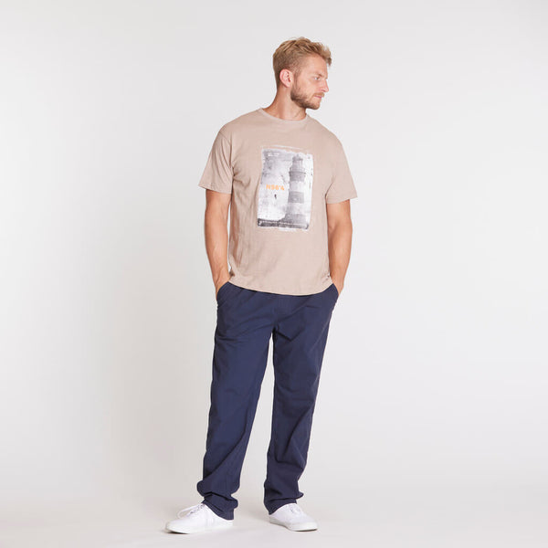 Cabano North 56.4 Lighthouse T-Shirt 31150B K Beige