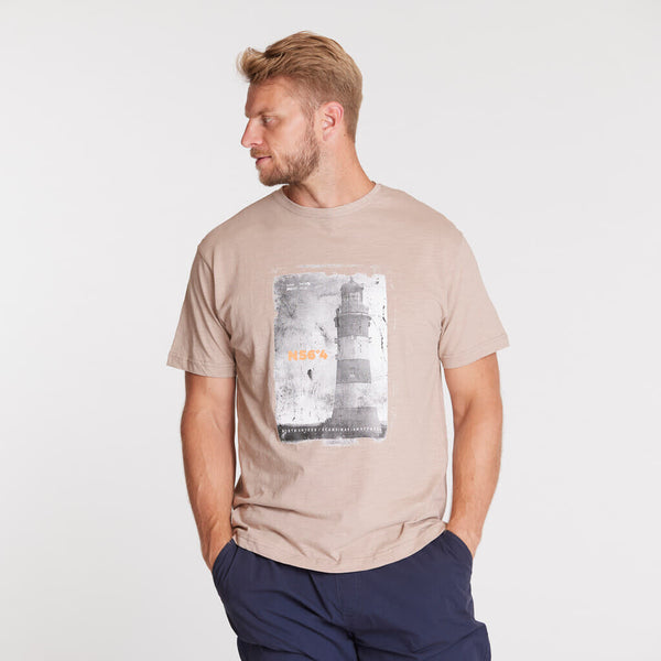 cabano North 56.4 Lighthouse T-Shirt 31150B K Beige