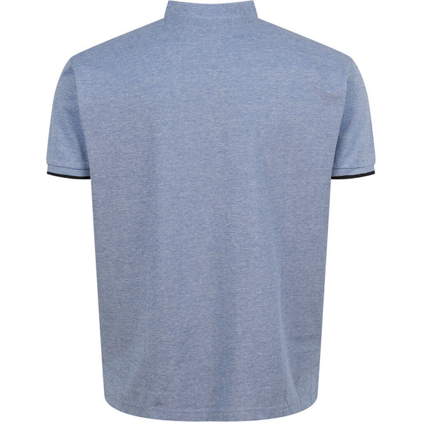 Cabano North 56.4 Manderin Collar Polo 41120 K Light Blue