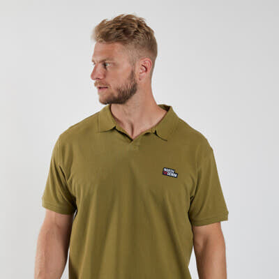 Cabano North 56.4 Open Neck Polo Tall 21341B K Light Green