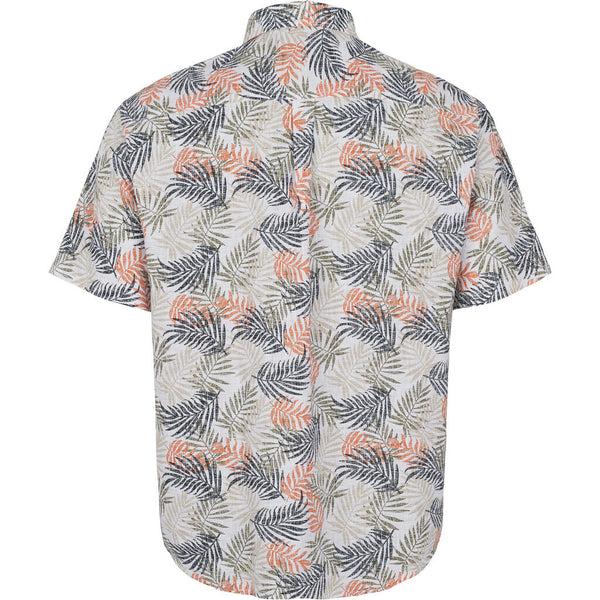 Cabano North 56.4 Palm Print Shirt 41163T O K Orange