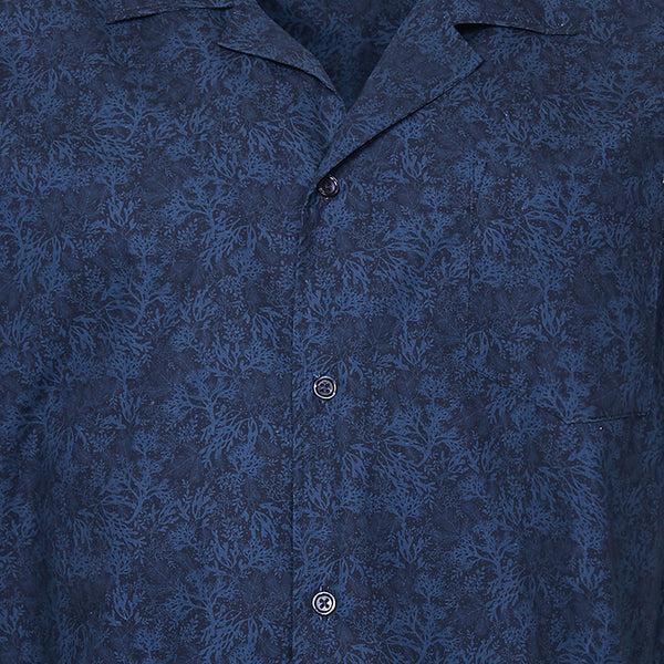 Cabano North 56.4 Seaweed Design Short Sleeve Shirt K Green North 56.4 Seaweed Design Short Sleeve Shirt K Navy
