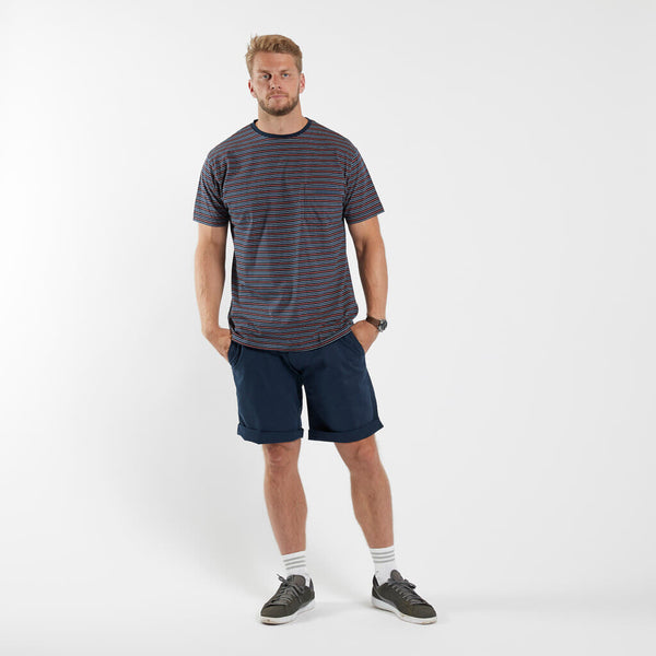 Cabano North 56.4 Striped T-Shirt Tall Fit Light Blue North 56.4 Striped T-Shirt Tall Fit Navy