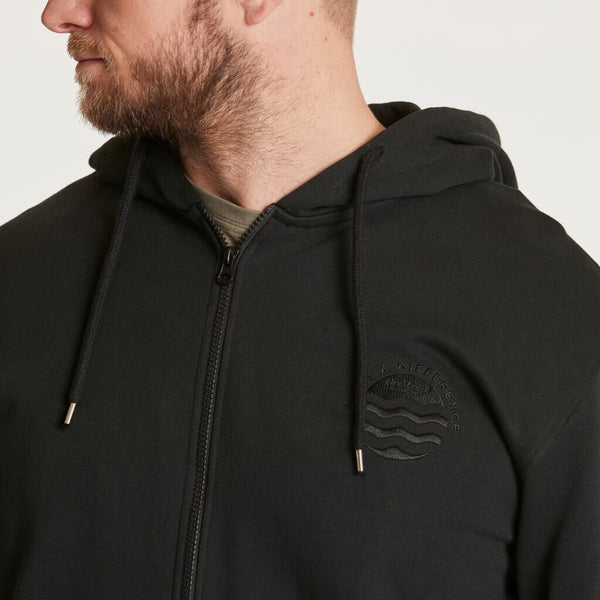 Cabano North 56.4 Sustainable Zip Hoody 24302B K Black