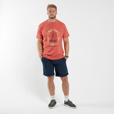 Cabano North 56.4 T-Shirt Melange Tall 21122T K Blue North 56.4 T-Shirt Melange Tall 21122T K Red