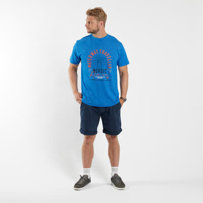 Cabano North 56.4 T-Shirt Melange Tall 21122T K Blue North 56.4 T-Shirt Melange Tall 21122T K Red