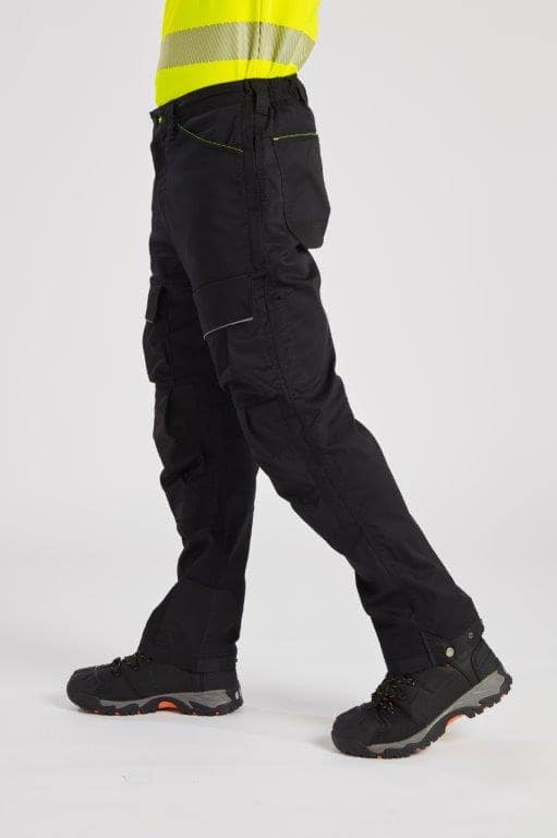 Cabano Portwest Harness Work Trousers Pw322 R Black