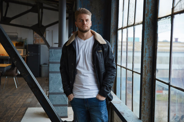 Cabano Replika Leather Jacket 13340B K Black Replika Leather Jacket 13340B K Brown