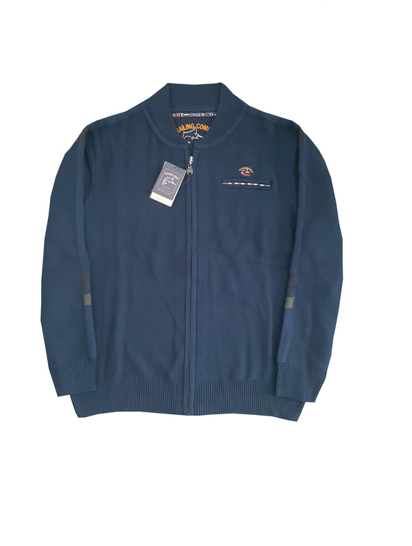 cabano Sailing Company Zip Cardigan 406 K Navy Sailing Company Zip Cardigan 406 K Red