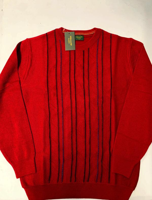 cabano Swallow Round Neck Jumper 2206 R Navy Swallow Round Neck Jumper 2206 R Red