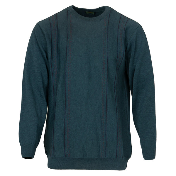 cabano Swallow Round Neck Jumper 2302 G K Teal Green