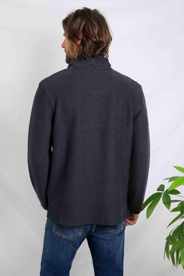 Cabano Weird Fish Cruiser 1/4 Zip Sweatshirt B R Blue