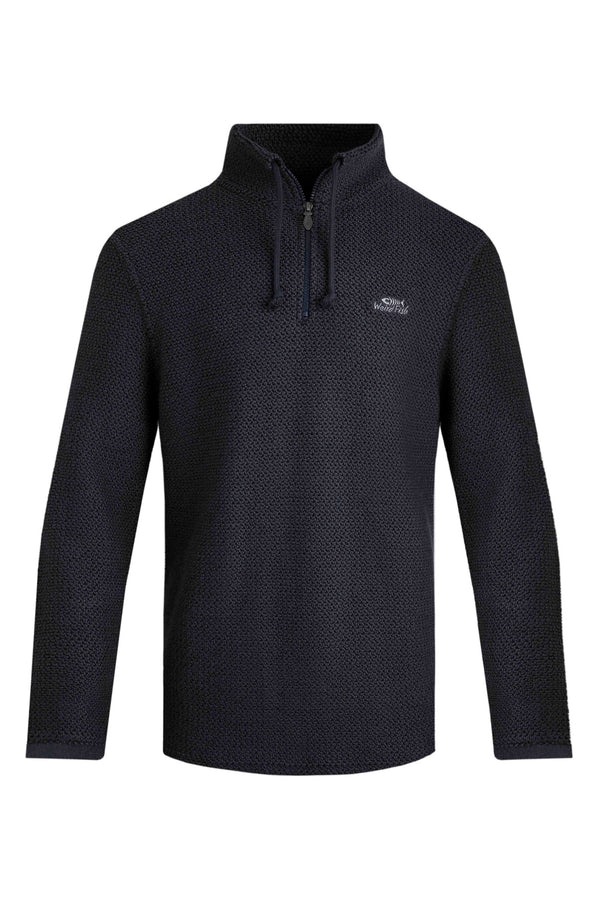 Cabano Weird Fish Cruiser 1/4 Zip Sweatshirt B R Blue