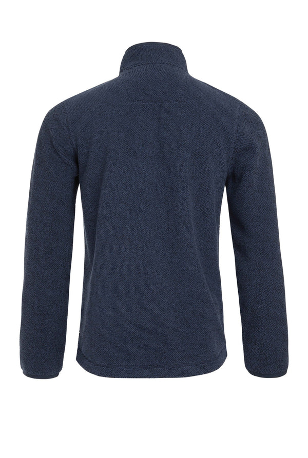 Cabano Weird Fish Errill Eco 1/4 Zip Fleece N K Navy
