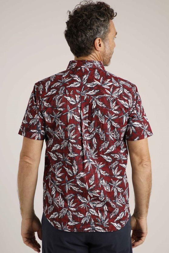 Cabano Weird Fish Faraway Short Sleeve Shirt K Dark Blue Weird Fish Faraway Short Sleeve Shirt K Dark Red