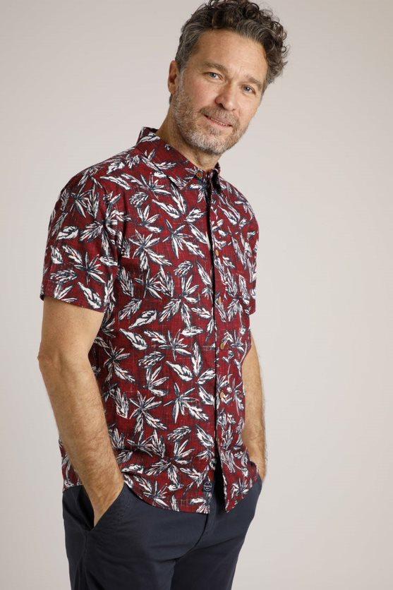 cabano Weird Fish Faraway Short Sleeve Shirt R Dark Blue Weird Fish Faraway Short Sleeve Shirt R Dark Red