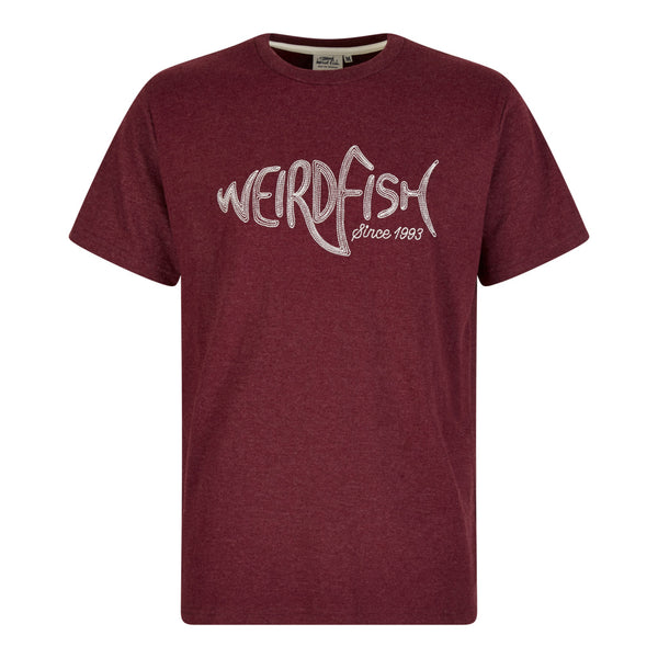Cabano Weird Fish Fish Bones T-Shirt K Blue Weird Fish Fish Bones T-Shirt K Grey Weird Fish Fish Bones T-Shirt K Wine