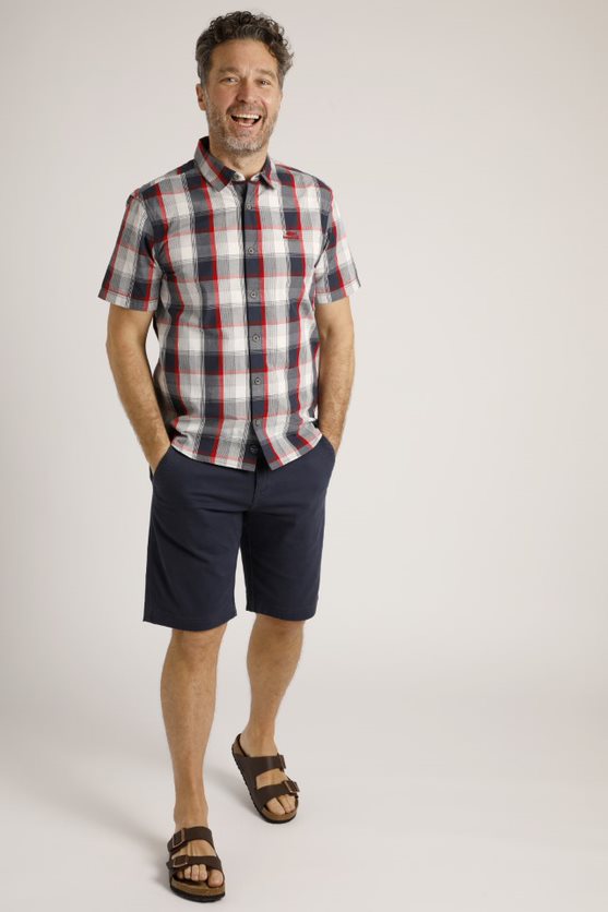 Cabano Weird Fish Judd Short Sleeve Shirt R Blue Weird Fish Judd Short Sleeve Shirt R Navy