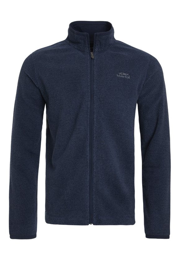 Cabano Weird Fish Merrill Eco Fleece Jacket N R Navy
