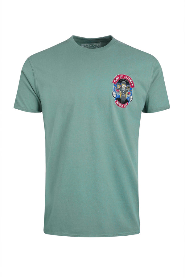 Cabano Weird Fish Sons Of Anchovy T-Shirt T K Turquoise