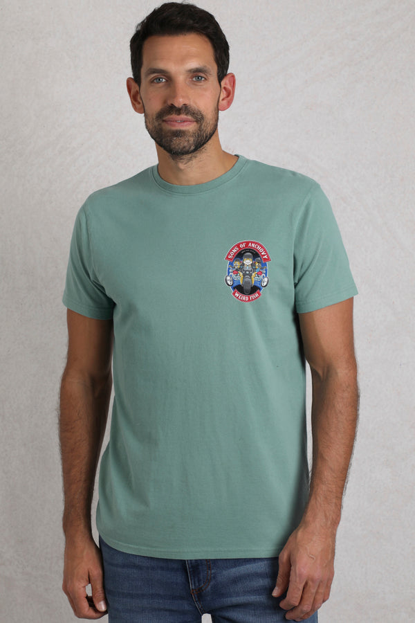 Cabano Weird Fish Sons Of Anchovy T-Shirt T K Turquoise