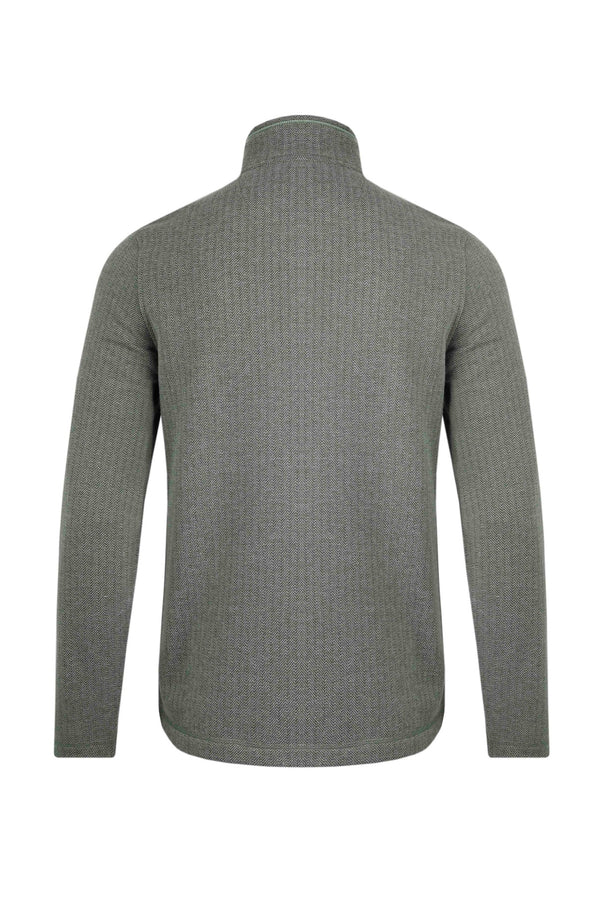 Cabano Weird Fish Sterling 1/4 Zip Fleece Mg K Mid Green