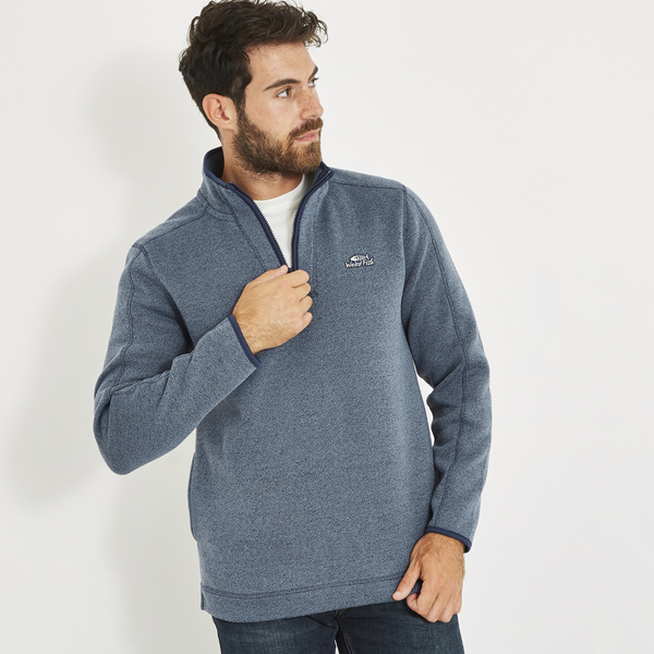 cabano Weird Fish Wfish Stowe 1/4 Zip Sweatshirt R Dark Blue Weird Fish Wfish Stowe 1/4 Zip Sweatshirt R Orange