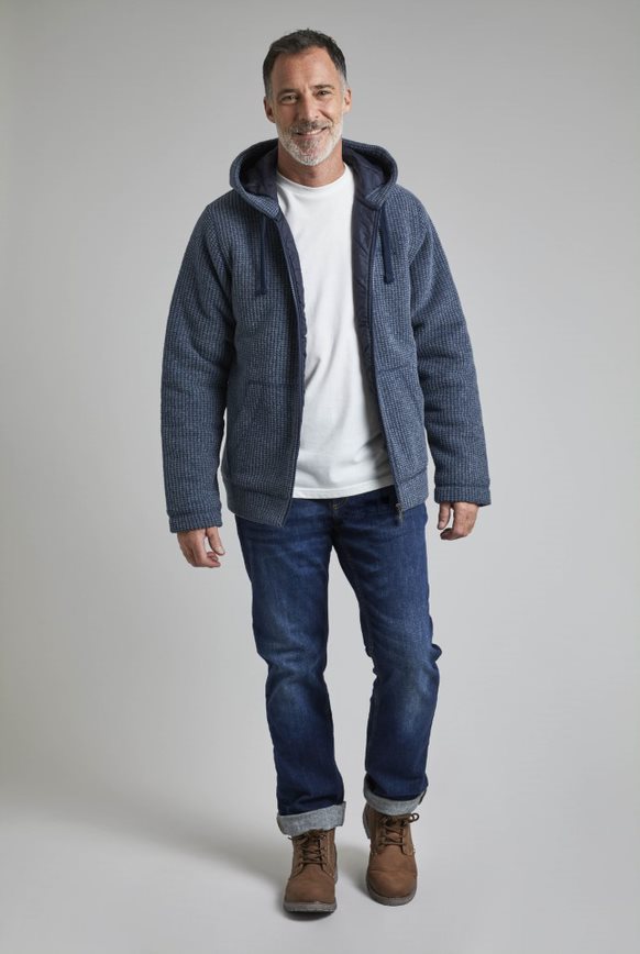 Cabano Weird Fish Wilton Lined Hoody K Black Weird Fish Wilton Lined Hoody K Navy