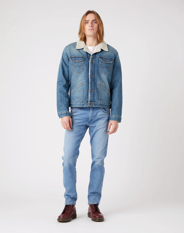 Cabano Wrangler Icons Jeans 11Mwz Mirrorball K Light Blue