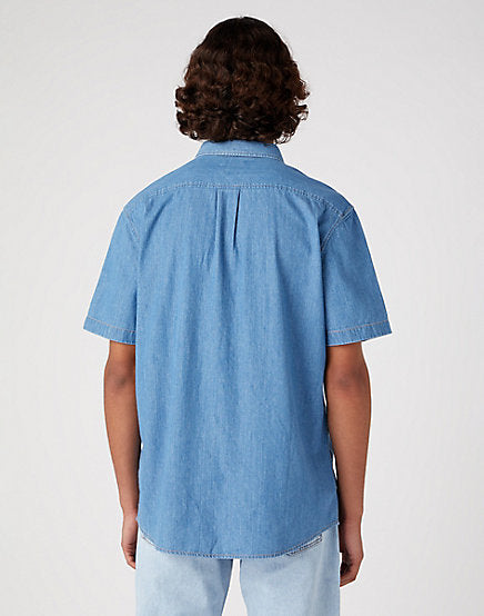 Cabano Wrangler Shirt Light Stone 5K05k R Light Blue