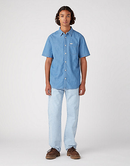 Cabano Wrangler Shirt Light Stone 5K05k R Light Blue