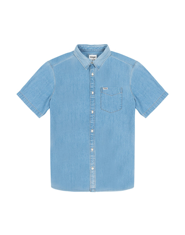 cabano Wrangler Shirt Light Stone 5Ko5k K Light Blue