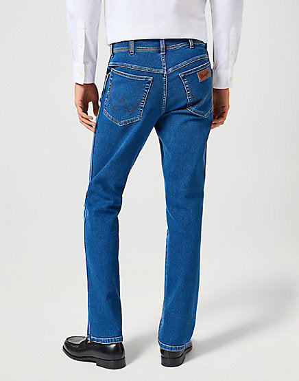 cabano Wrangler Texas Midnight Shadow Jeans K Mid Blue