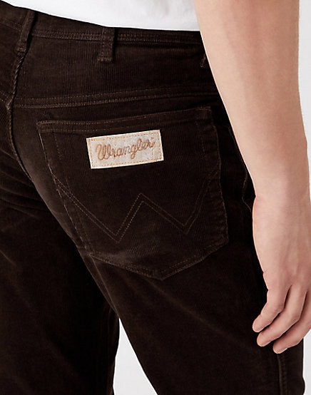 Cabano Wrangler Texas Slim Coffee Bean Jeans R Brown