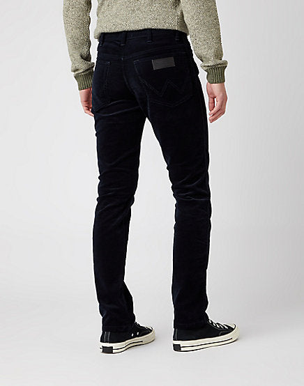 Cabano Wrangler Texas Slim Cord Jeans 12Sec100 R Black