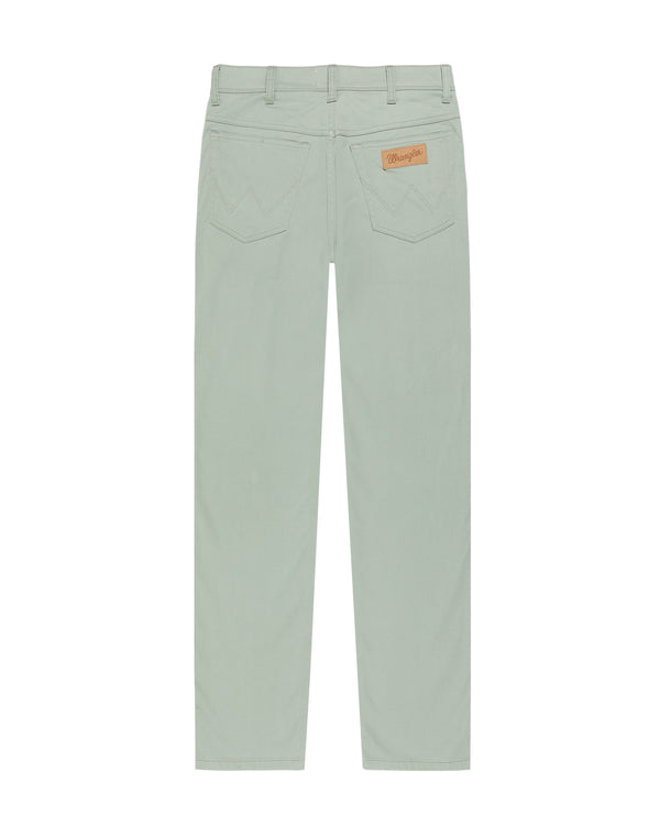 Cabano Wrangler Texas Slim Jeans Seagrass K Light Green