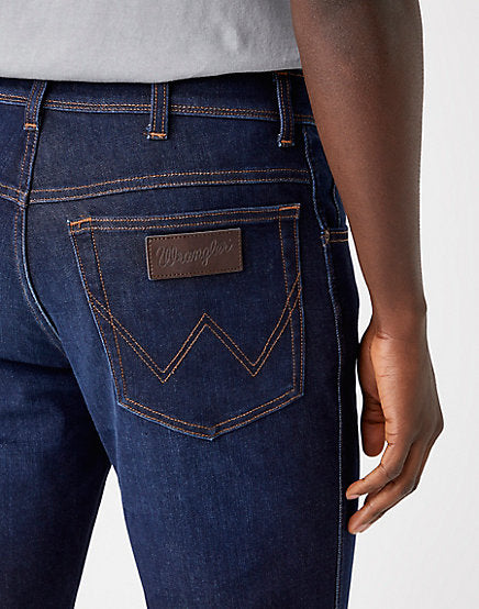 Cabano Wrangler Texas Slim Lucky Star Jeans R Dark Blue