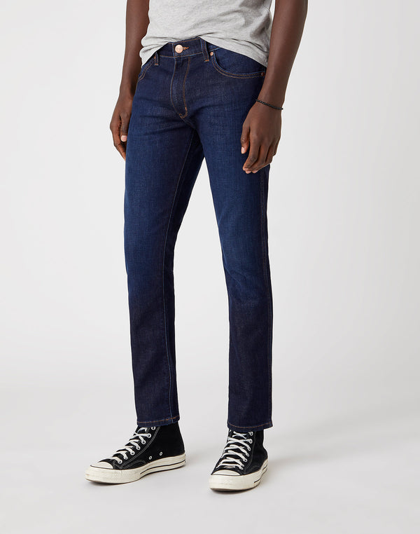 cabano Wrangler Texas Slim Lucky Star Jeans R Dark Blue