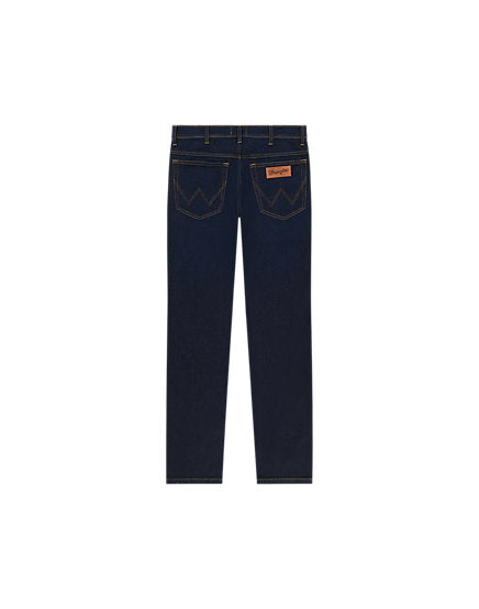 Cabano Wrangler Texas Slim Moonlight Rinse Jeans K Dark Blue
