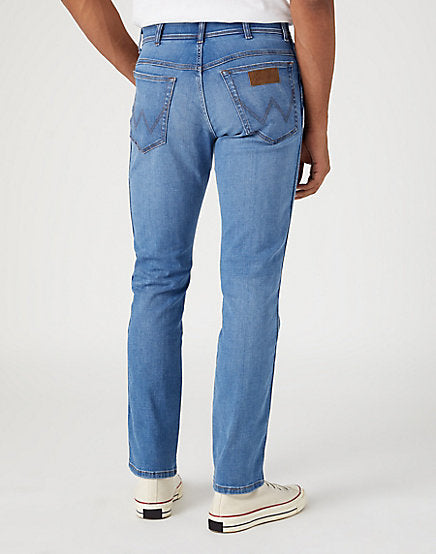 cabano Wrangler Texas Slim On Point Jeans R Light Blue