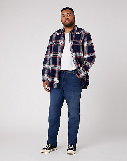 Cabano Wrangler Texas Slim Silky Way Jeans K Dark Blue