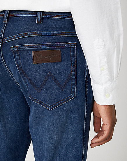 Cabano Wrangler Texas Slim Silky Way Jeans R Dark Blue