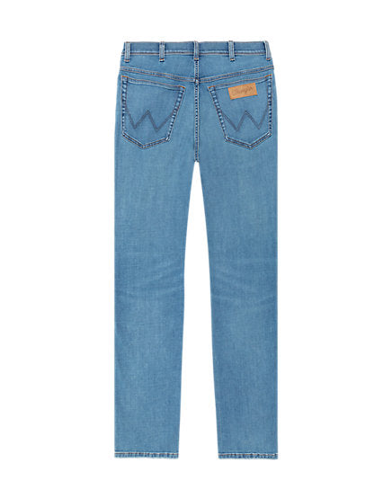 Cabano Wrangler Texas Slim The Story Jeans R Light Blue